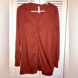 Zenana snap front cardigan